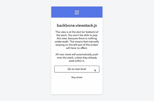 An example of what viewstack can do.
